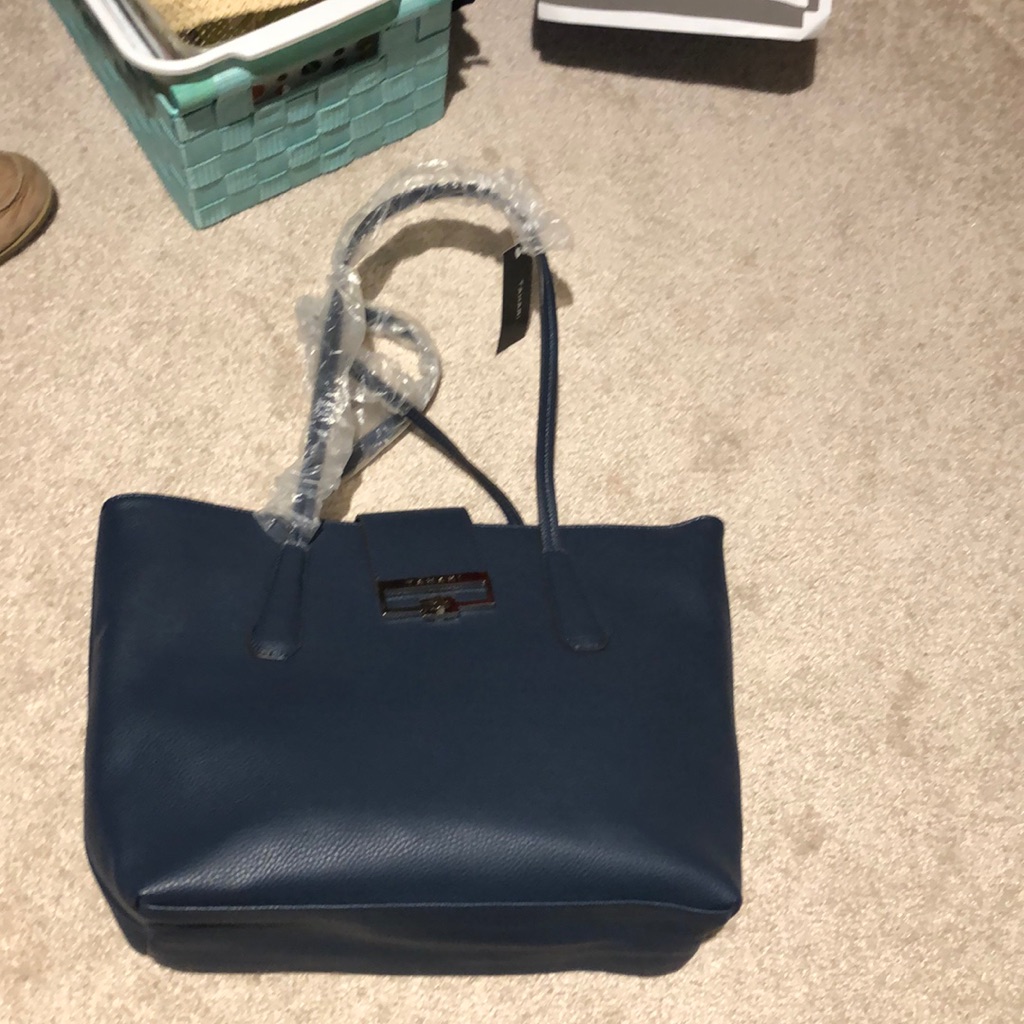 Tahari Brand New Navy Purse